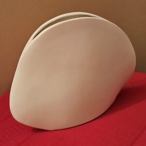 Vintage Envelope Ceramic Vase By Ikebana Kyohdoh